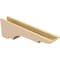 Ekena Millwork 5"W x 30"D x 10"H Thin New Brighton Rough Cedar Woodgrain TimberThane Corbel, Primed Tan CORUR05X30X10NEBRCPR - alternate 6